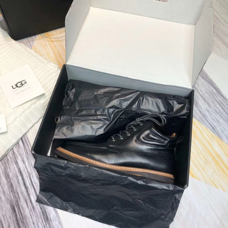 Classic Black Leather Shoes