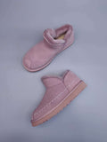 0888 Muted Pink Ankle Boots