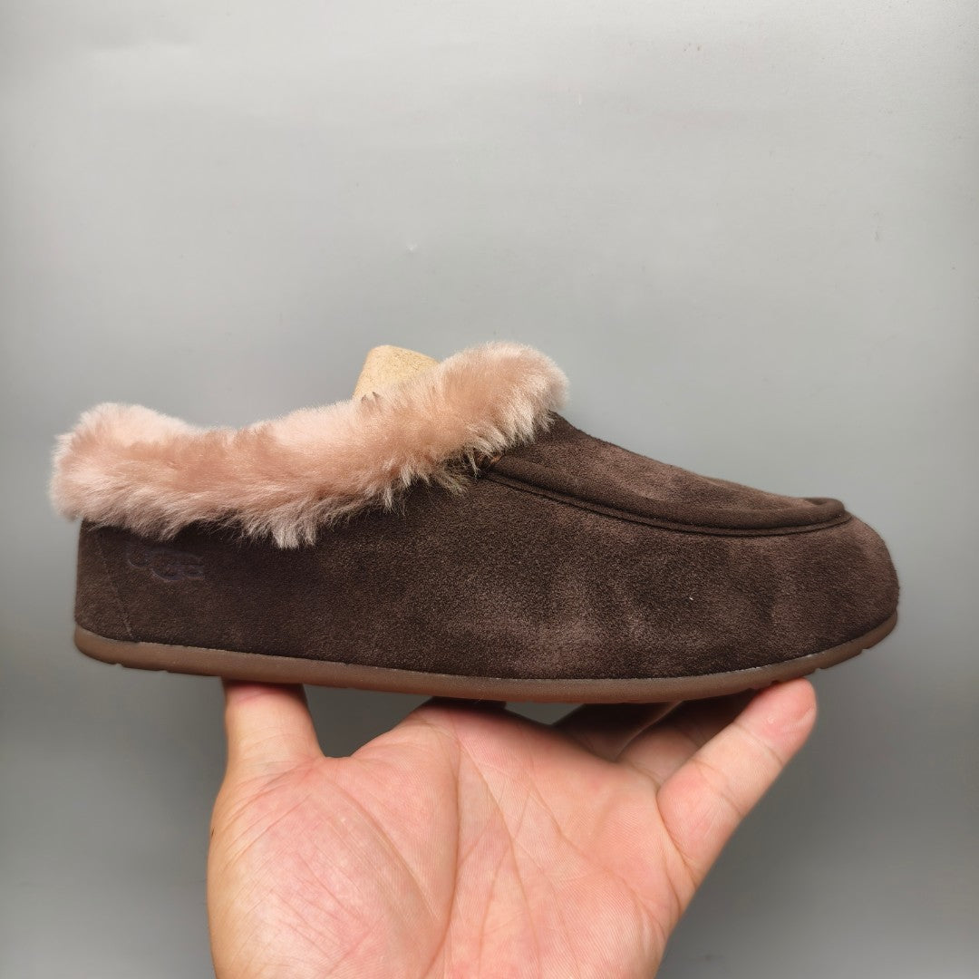 1391 Chocolate Brown Slip-On House Shoes