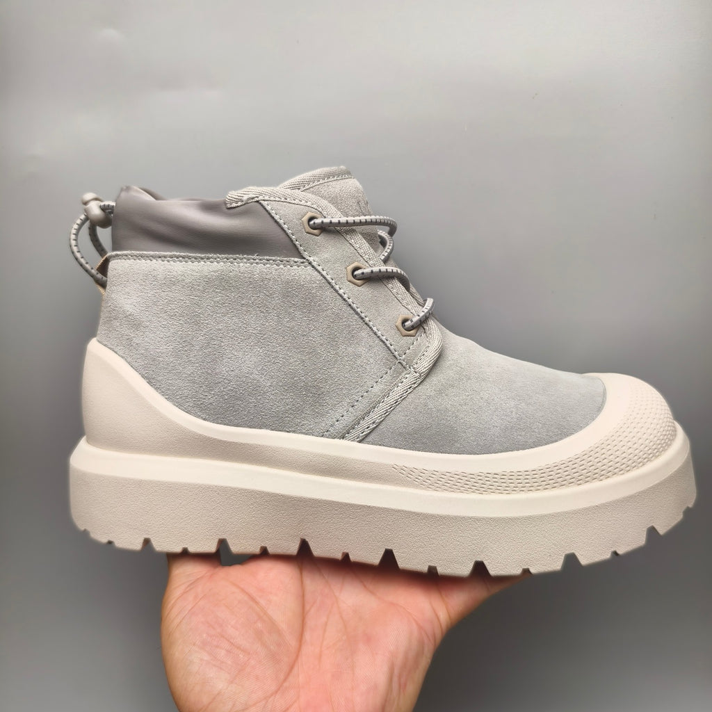 3991 Light Grey High-Top Casual Shoes