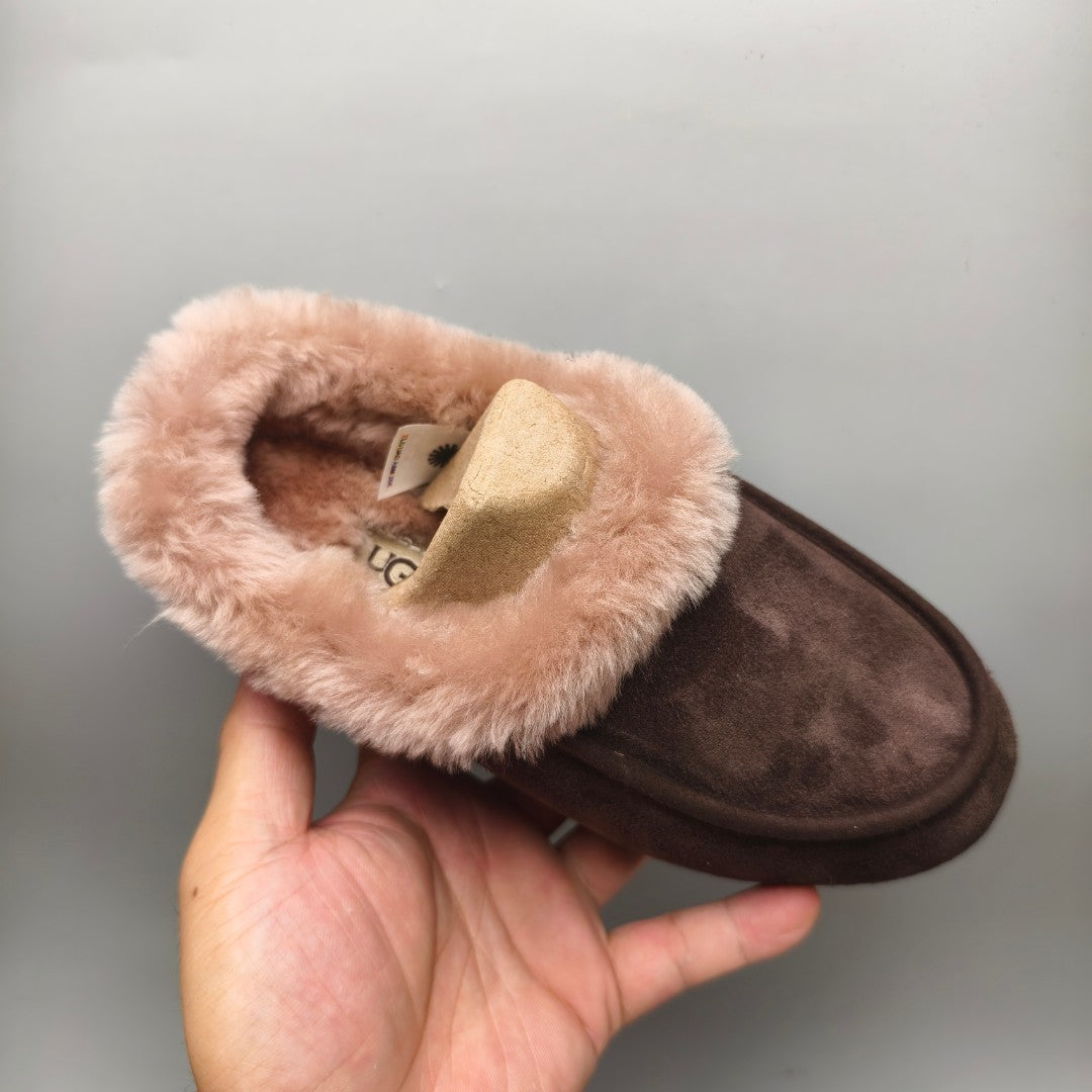 1391 Chocolate Brown Slip-On House Shoes