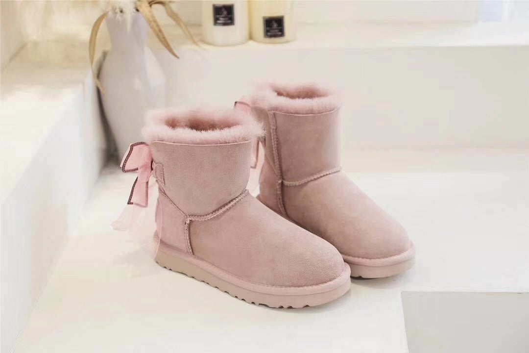 6503 Muted Pink 3-Way Winter Boots