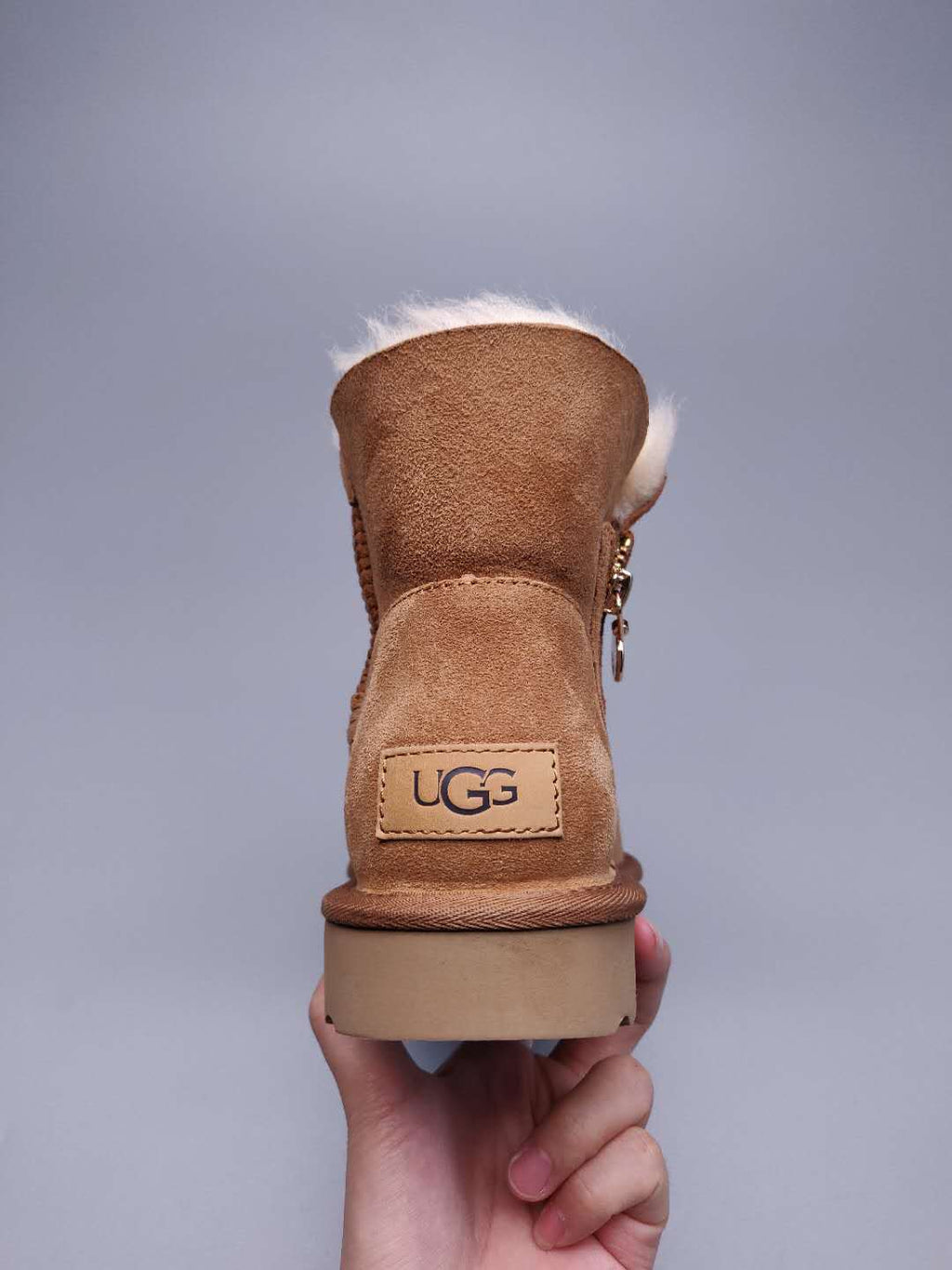 2481 Chestnut Side-Zip Ankle Boots