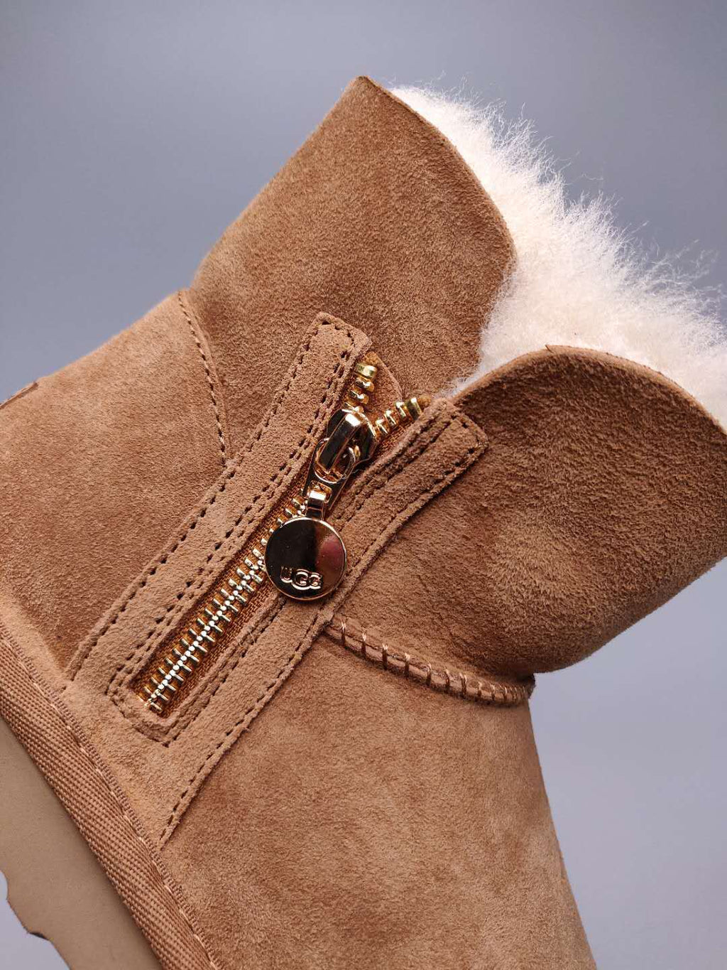 2481 Chestnut Side-Zip Ankle Boots