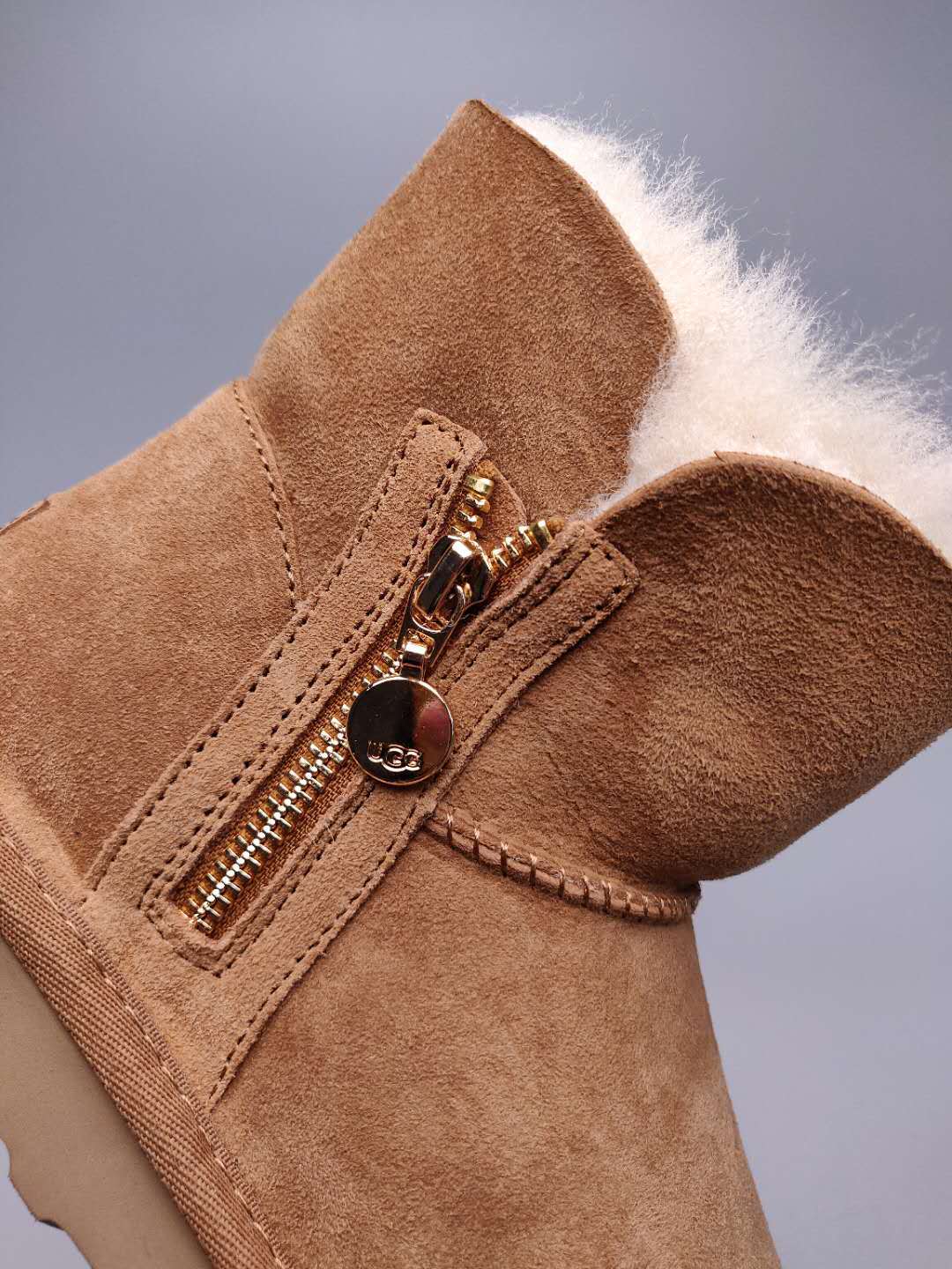 2481 Chestnut Side-Zip Ankle Boots