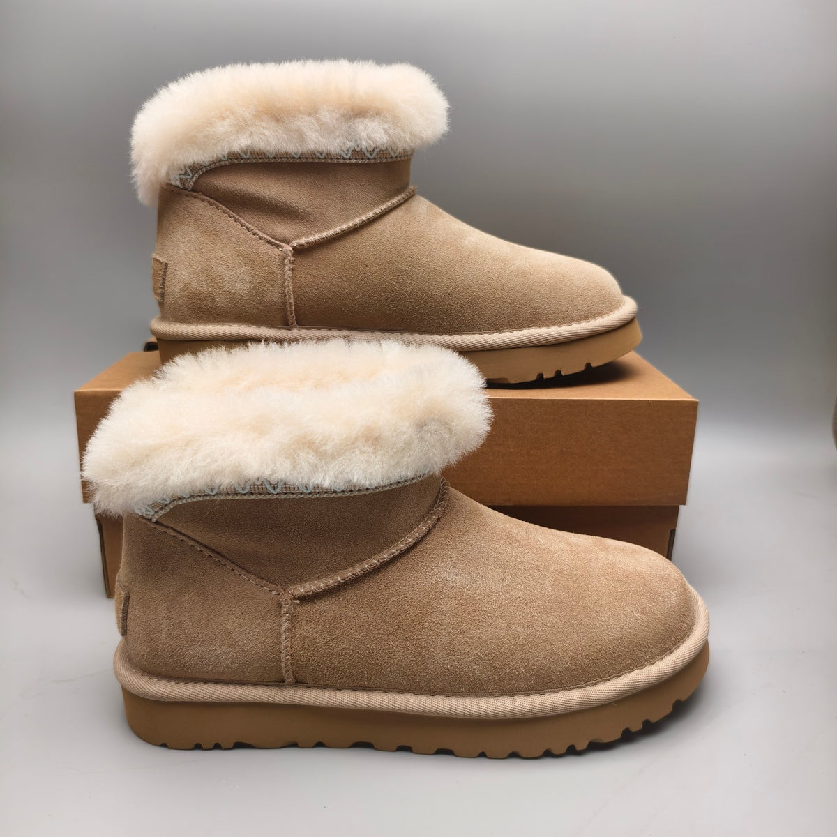 4496 Sand Boho-Inspired Low-Top Casual Shoes