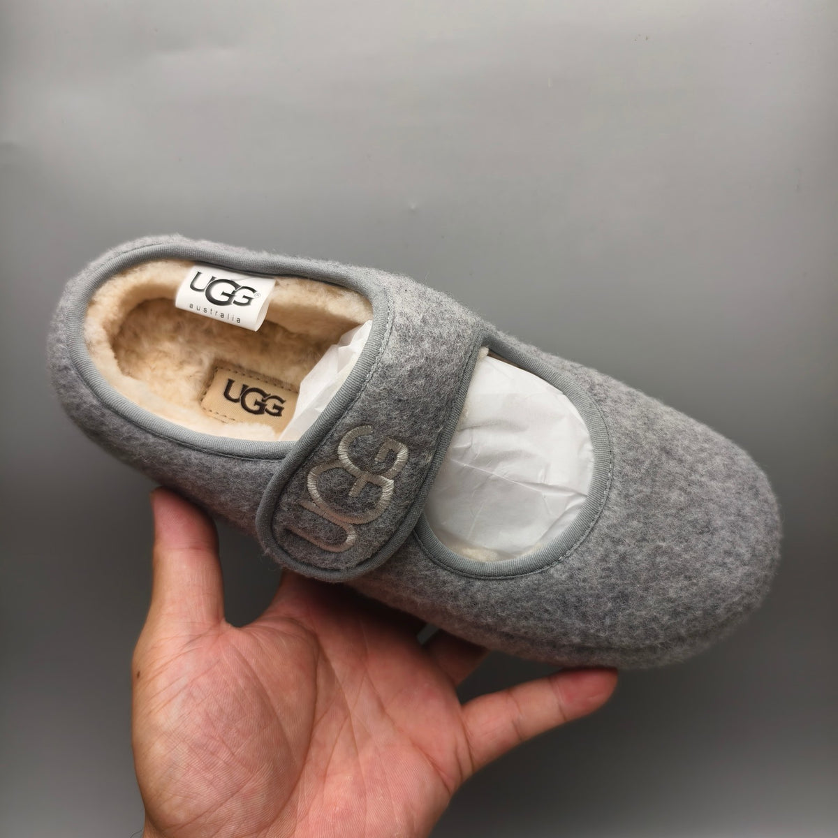 5097 Grey Ultra-Light Mary Jane Casual Shoes