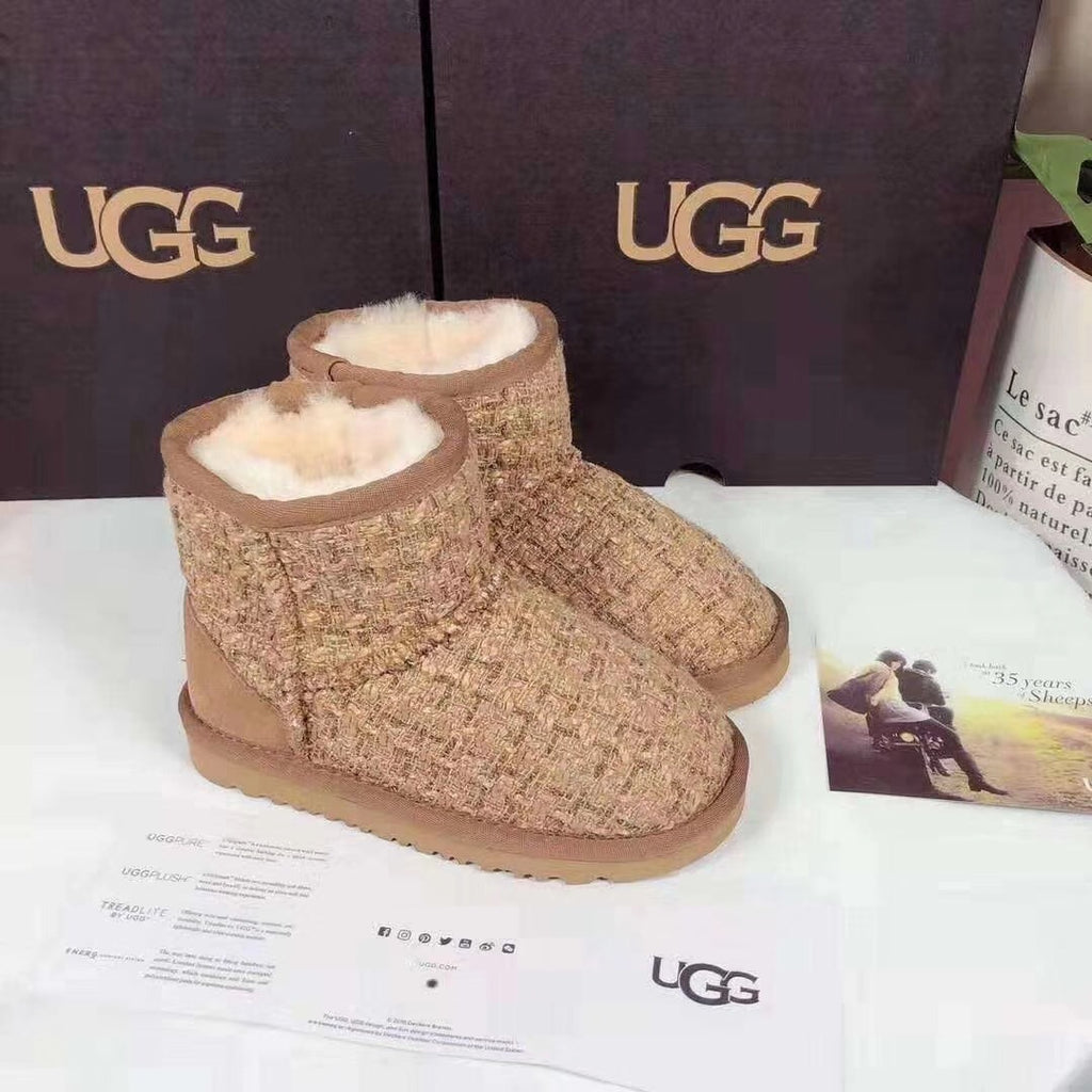 5854 Chic Chestnut Kids' Winter Boots