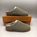 1390 Green Slip-On House Shoes