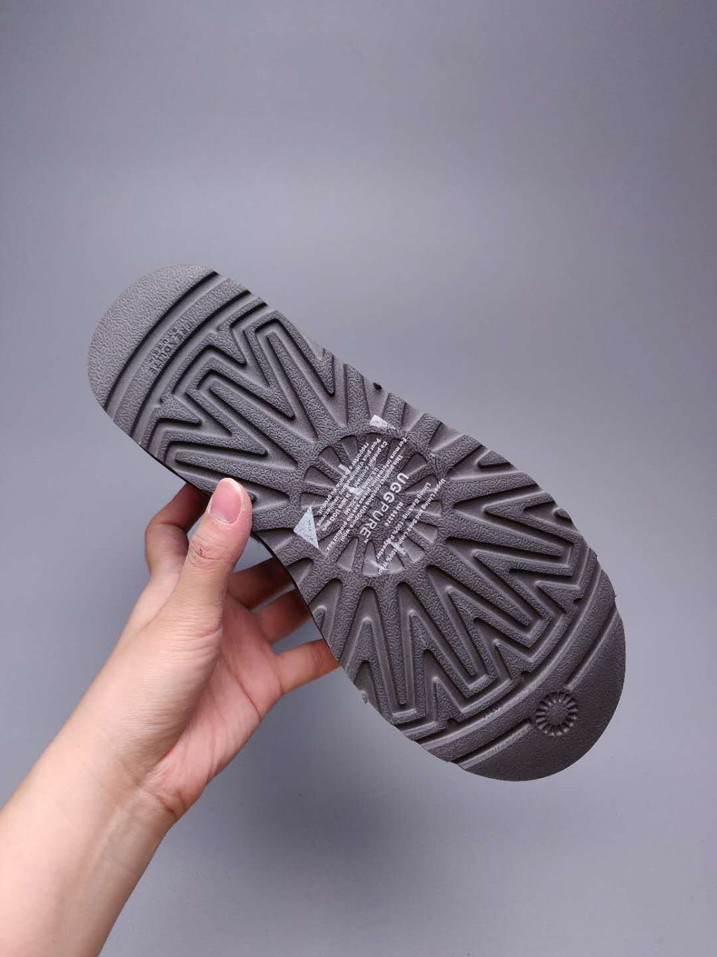2480 Grey Side-Zip Mid-Calf Boots