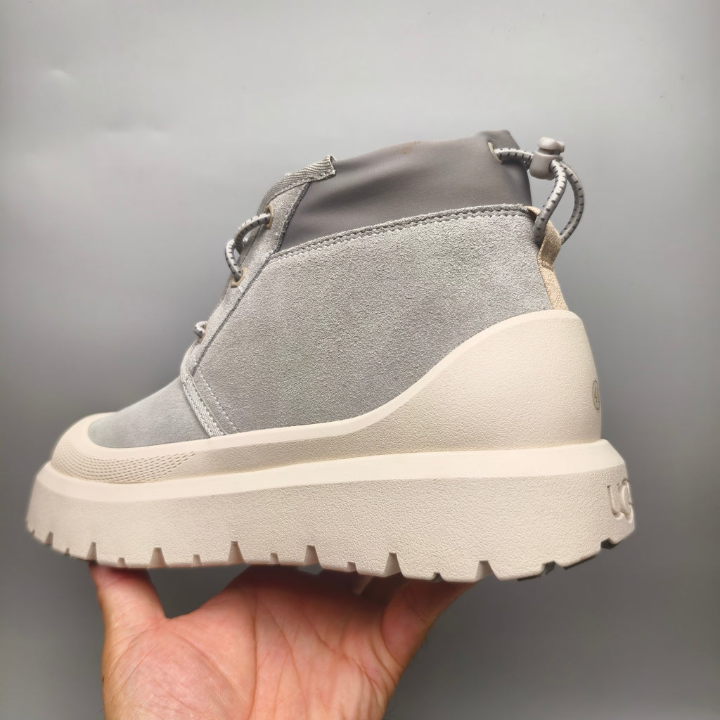 3991 Light Grey High-Top Casual Shoes