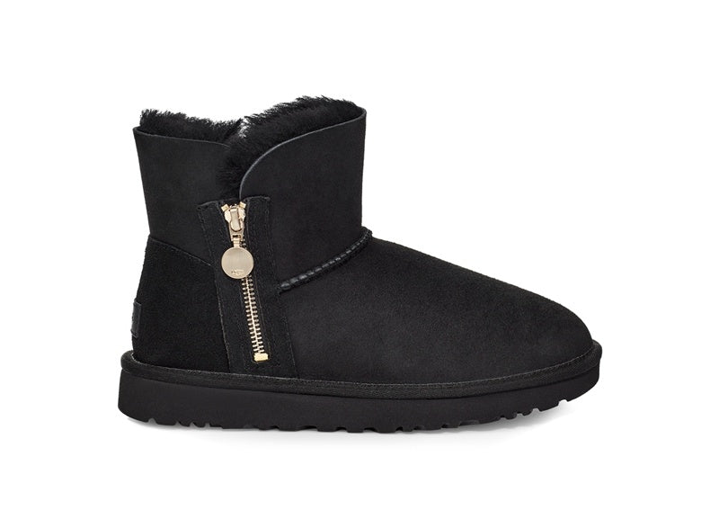 2481 Black Side-Zip Ankle Boots
