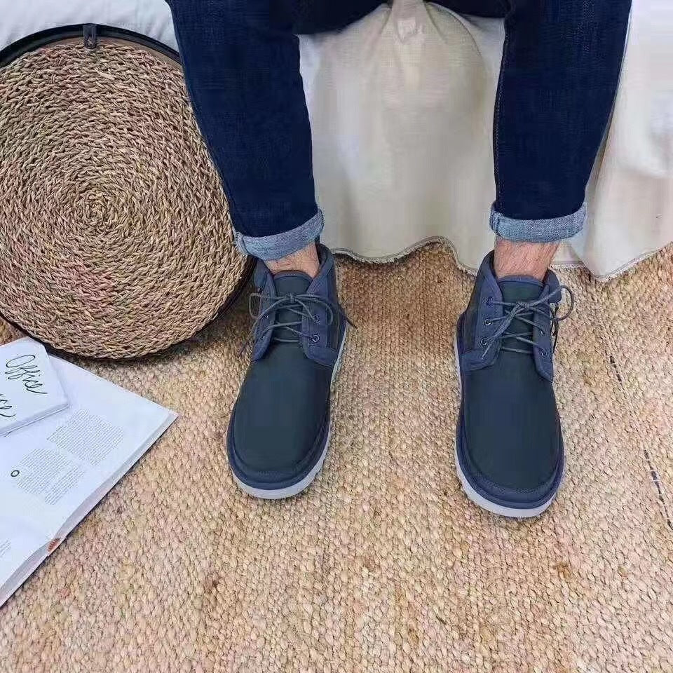 3883 Dark Grey Zip-Up Casual Shoes