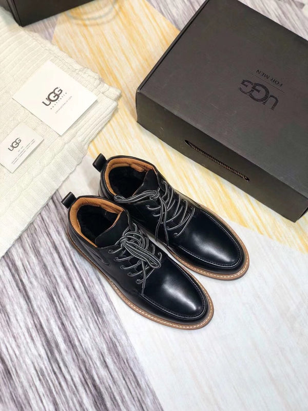 Classic Black Leather Shoes
