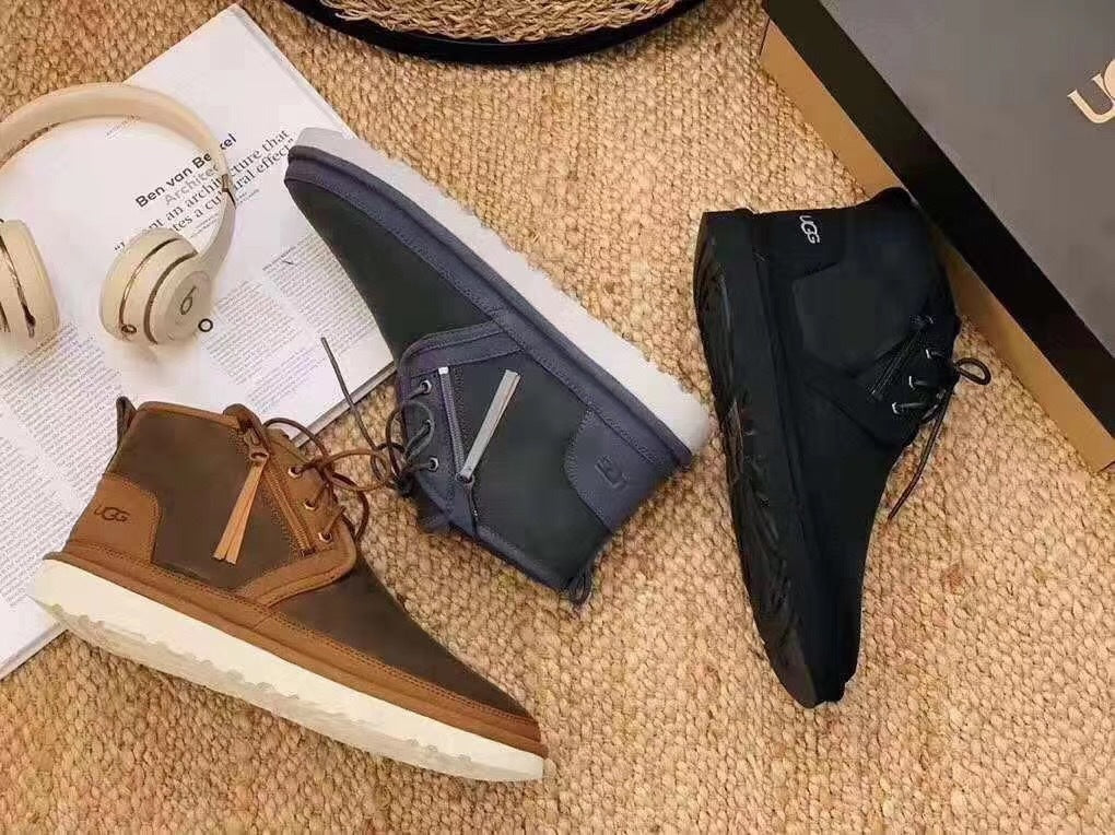 3883 Dark Grey Zip-Up Casual Shoes
