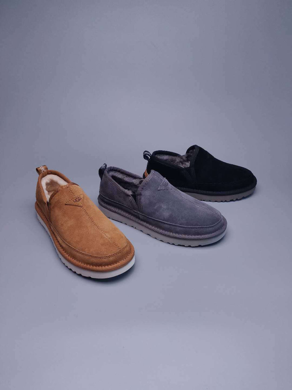 3455 Chestnut Men's Slip-On Low-Top Shoes