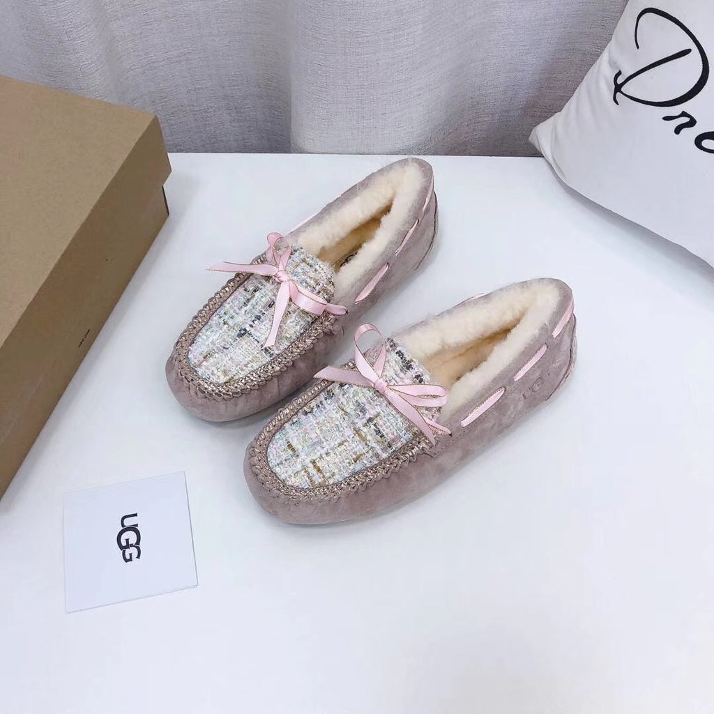 5623 Muted Pink Chic Driving Loafers