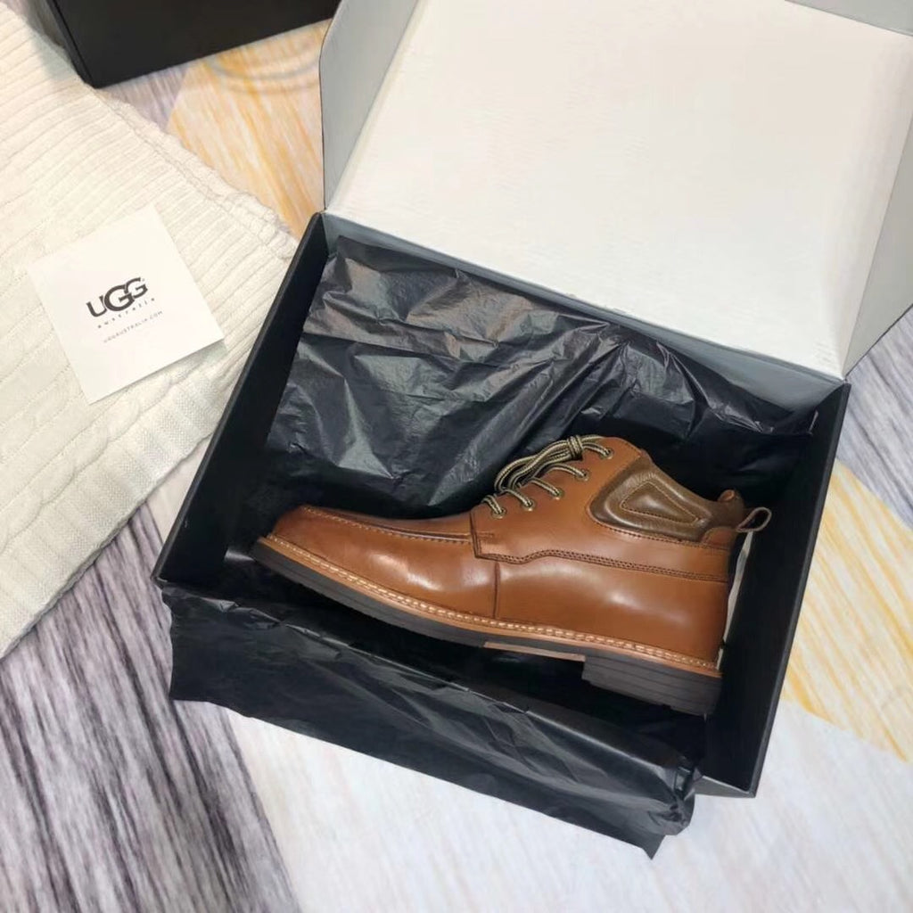 Classic Brown Leather Shoes