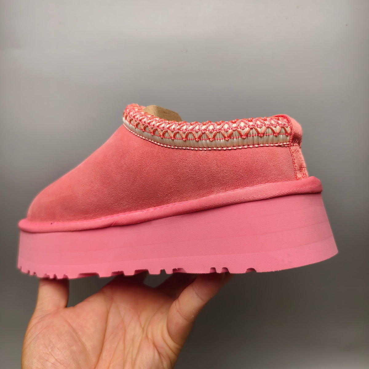 2553 / 2130 Fuchsia Boho-Inspired Platform Casual Shoes