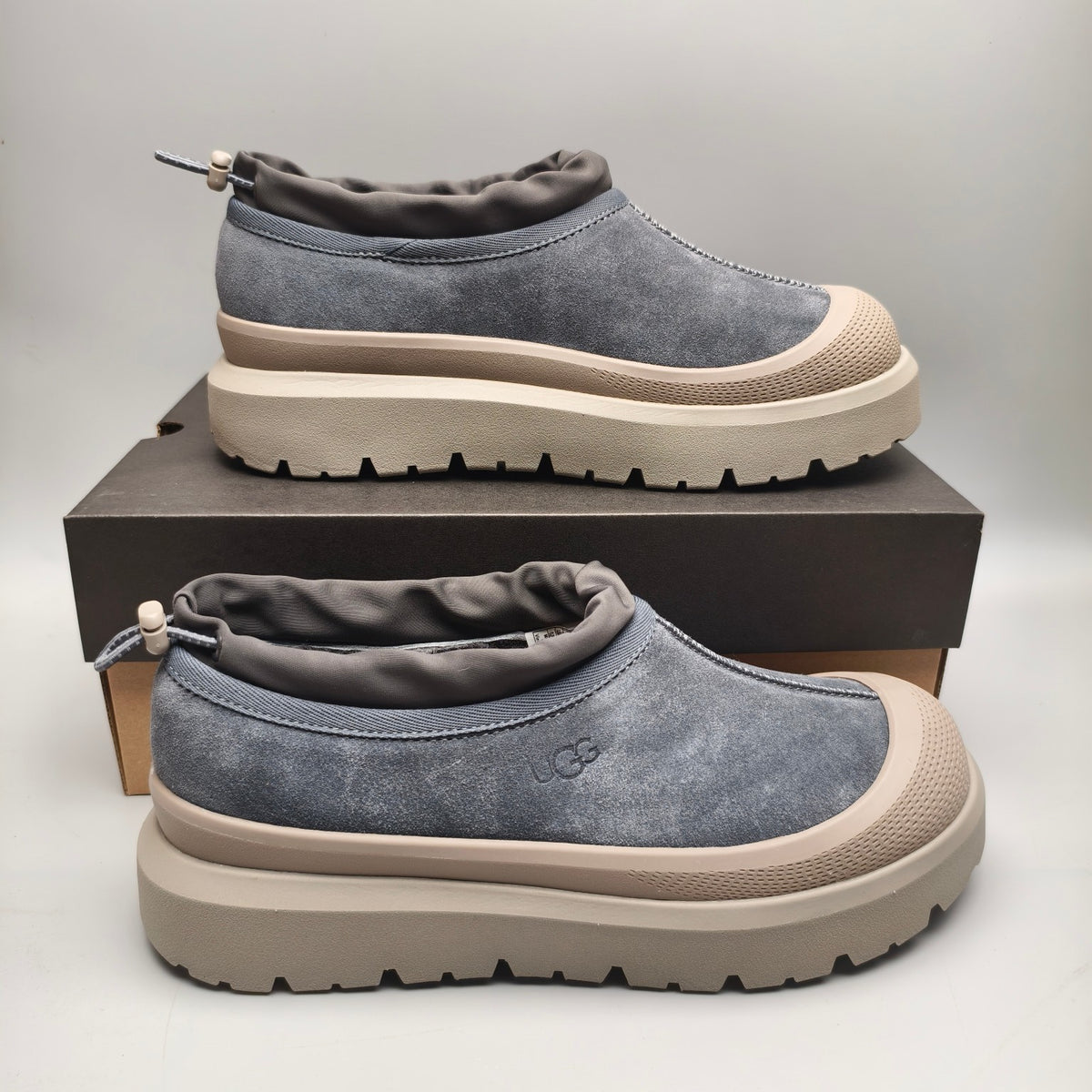 4096 Dark Grey Slip-On Casual Shoes