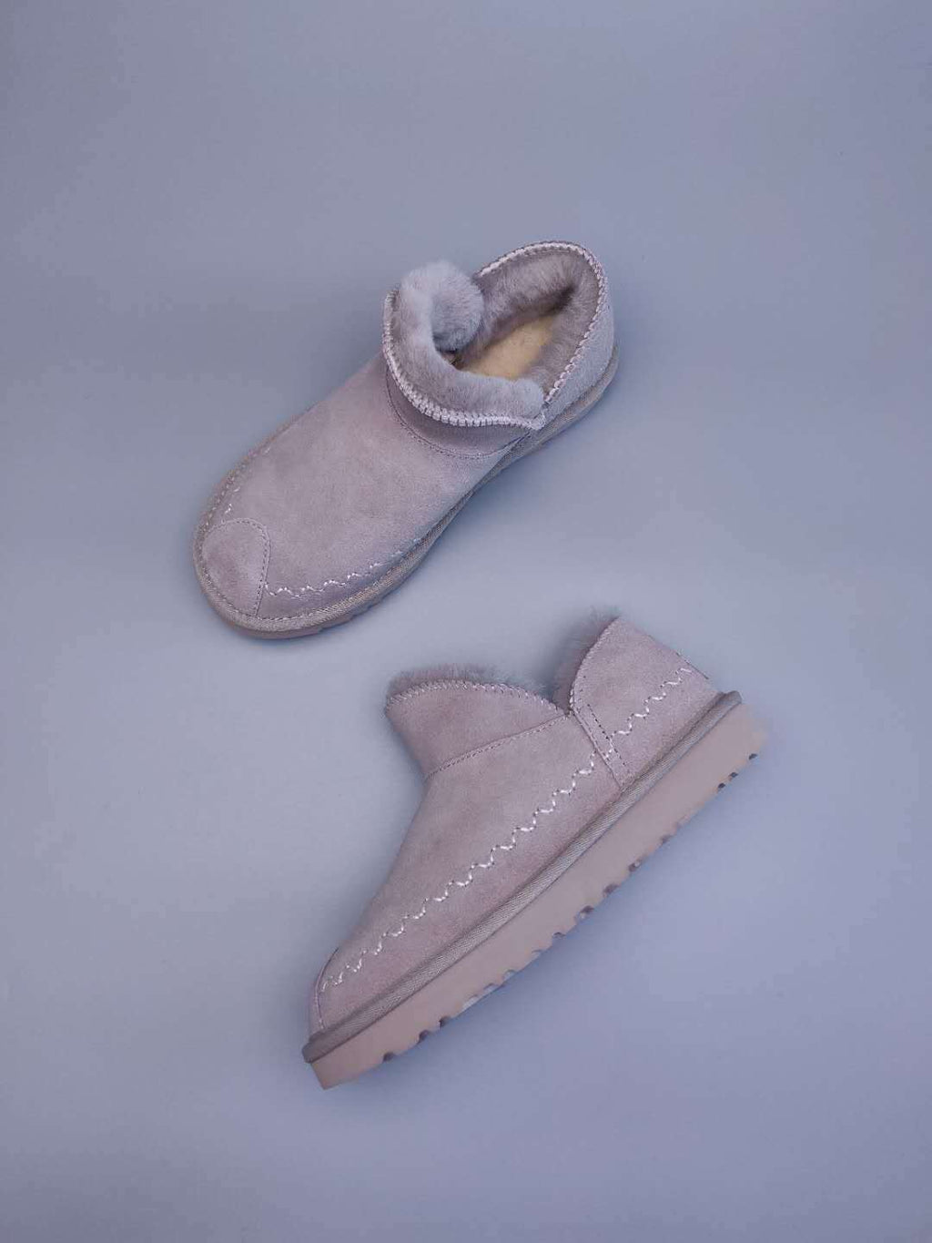 0888 Grey Ankle Boots