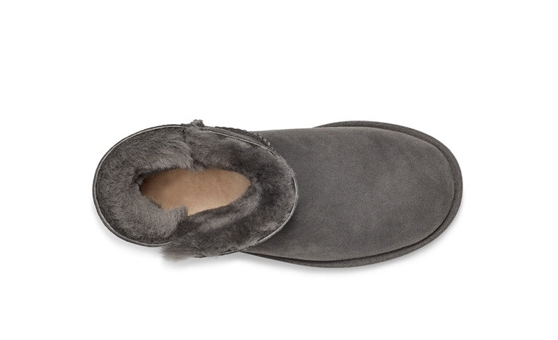 2481 Grey Side-Zip Ankle Boots