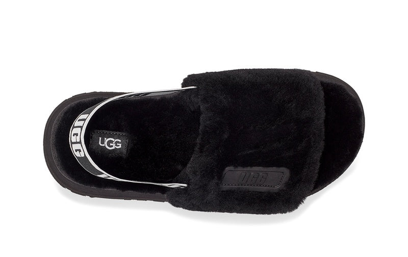2258 Black Disco-Inspired Sandals