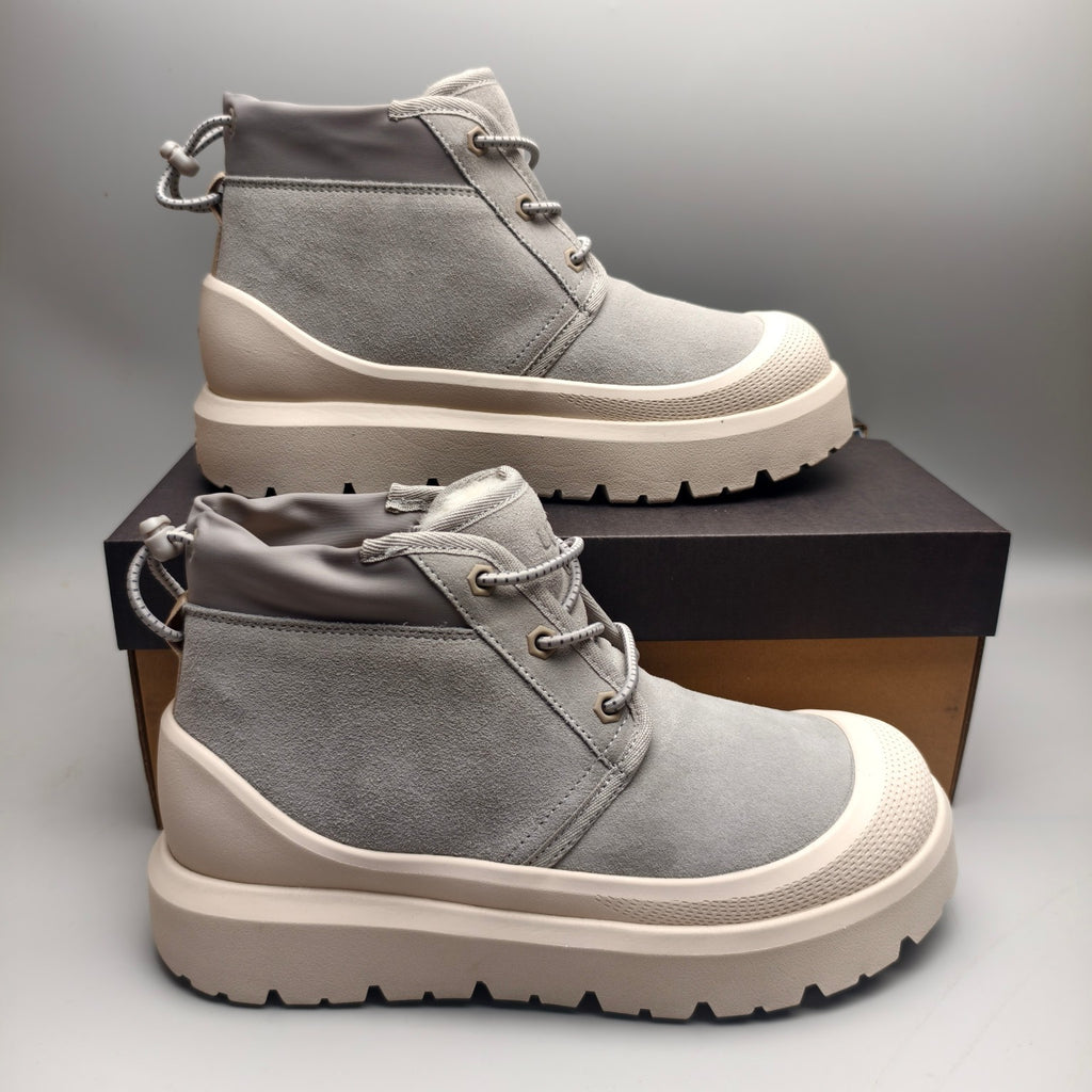 3991 Light Grey High-Top Casual Shoes