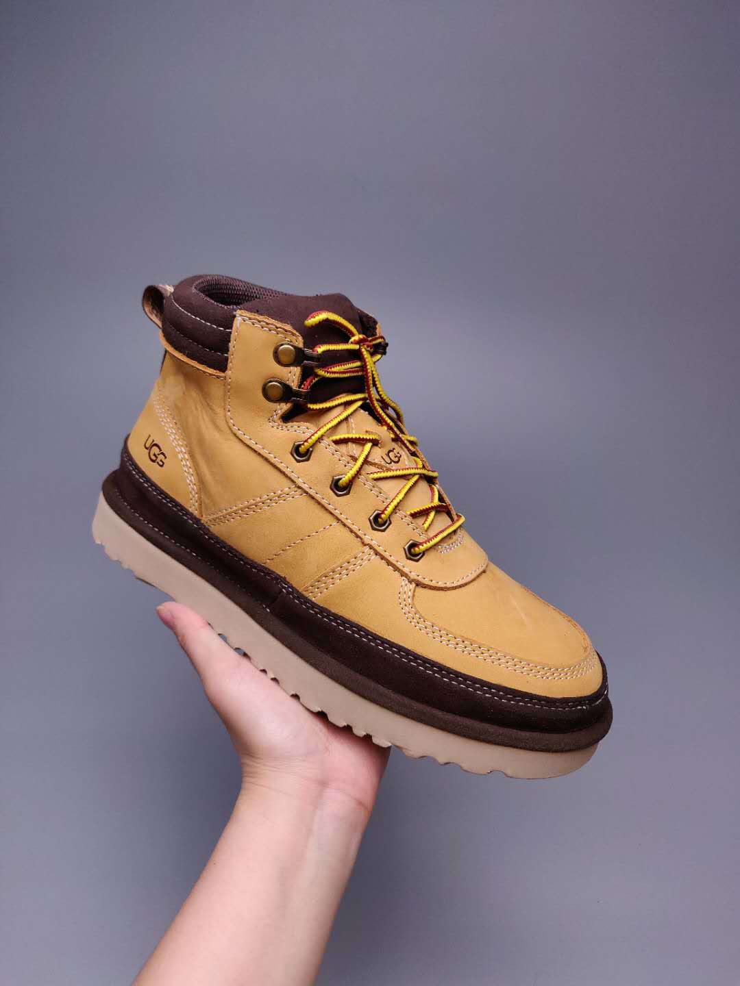 2991 Chestnut Men's Lace-Up Casual Shoes