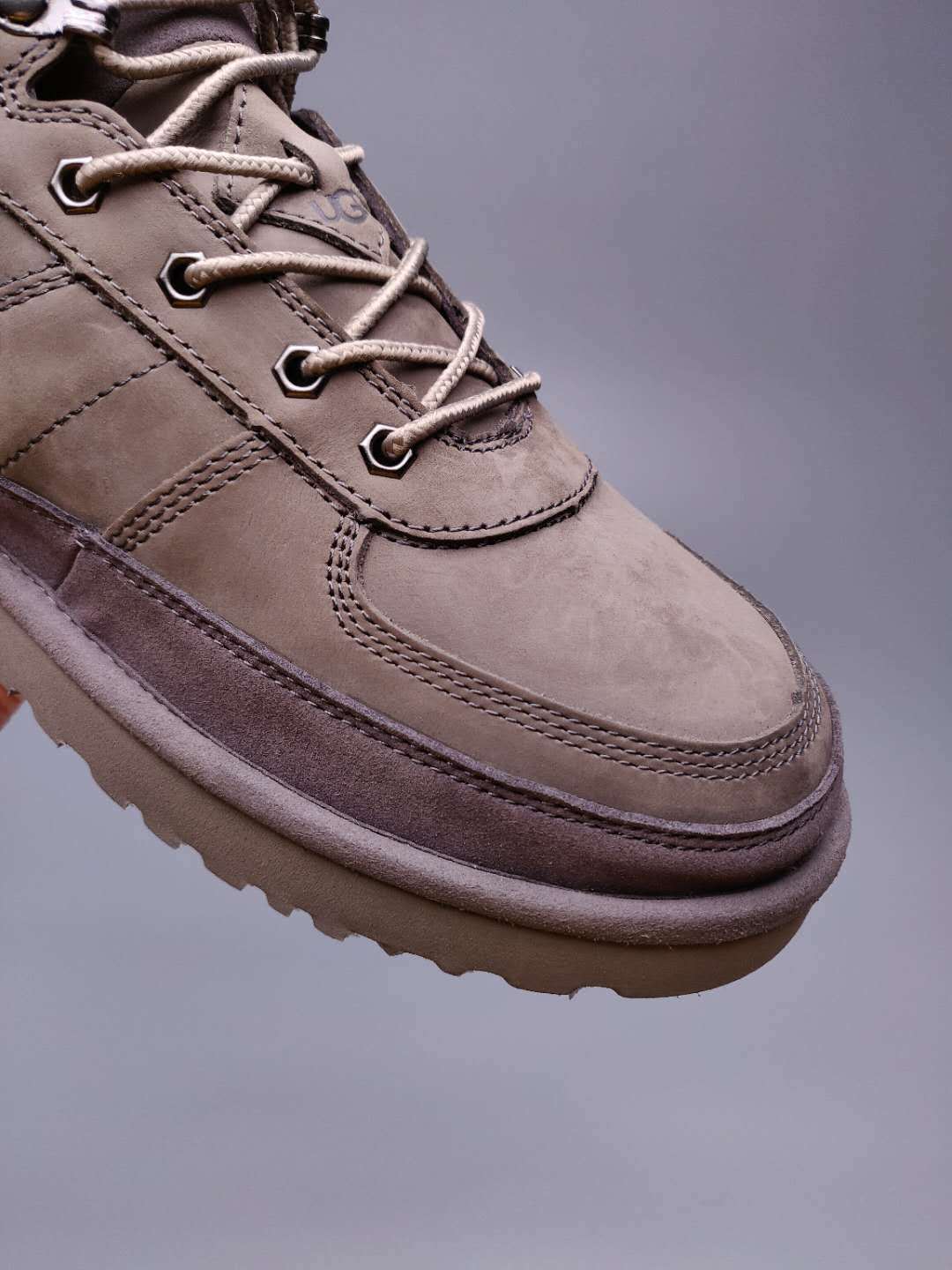 2991 Grey Men's Lace-Up Casual Shoes