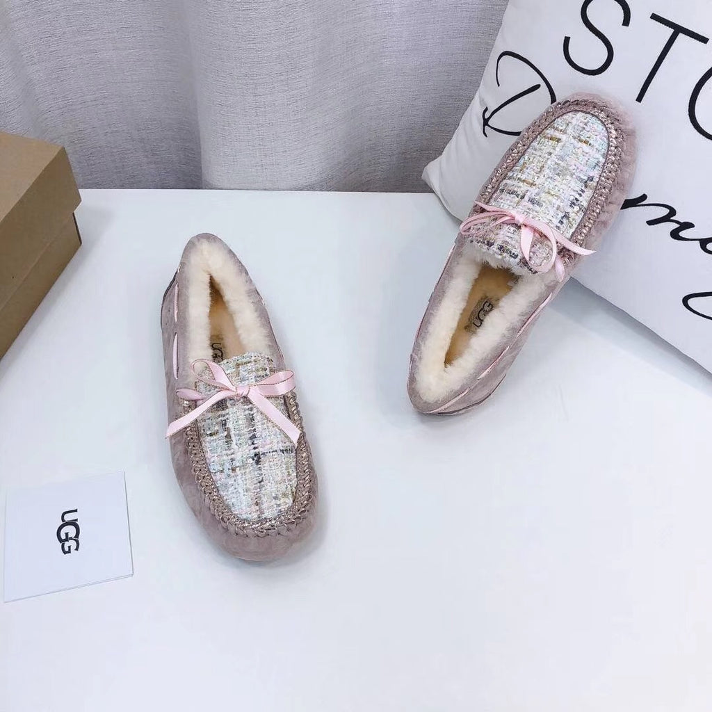 5623 Muted Pink Chic Driving Loafers