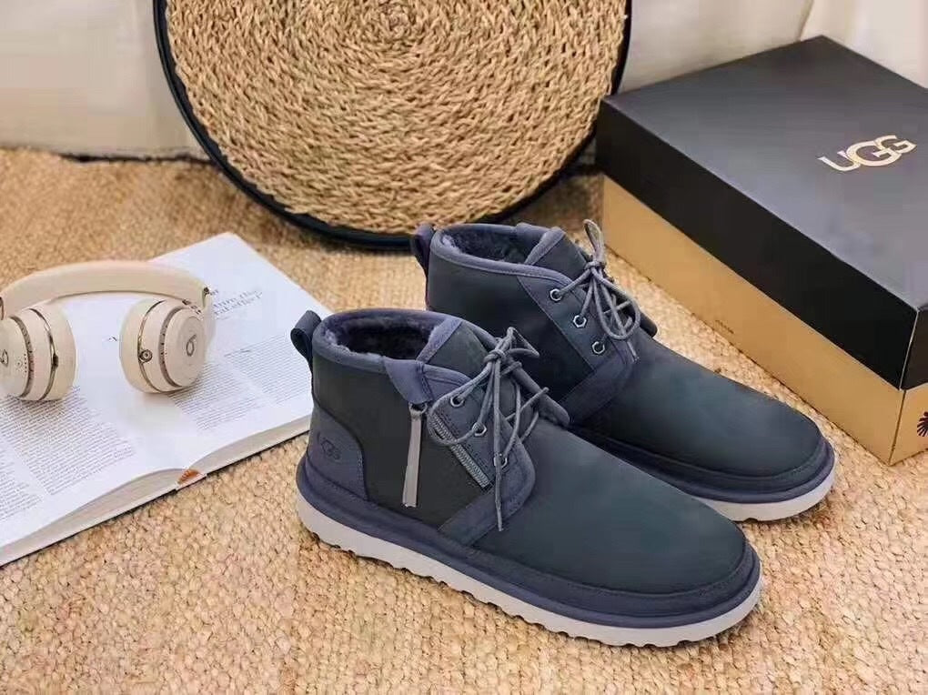 3883 Dark Grey Zip-Up Casual Shoes
