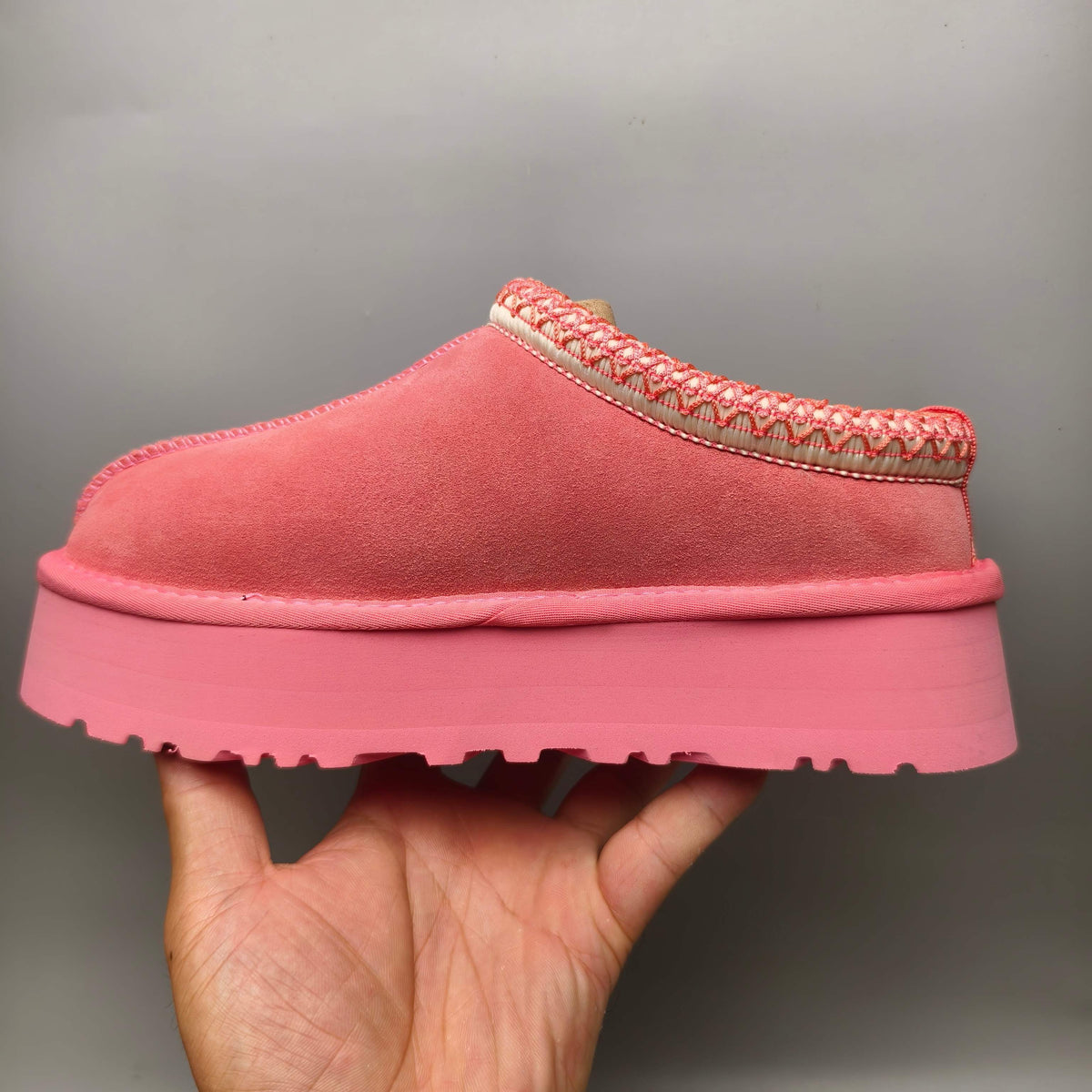 2553 / 2130 Fuchsia Boho-Inspired Platform Casual Shoes