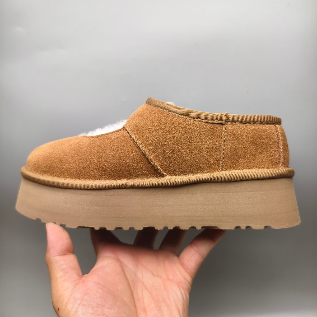 7612 Chestnut Platform Mary Jane Shoes