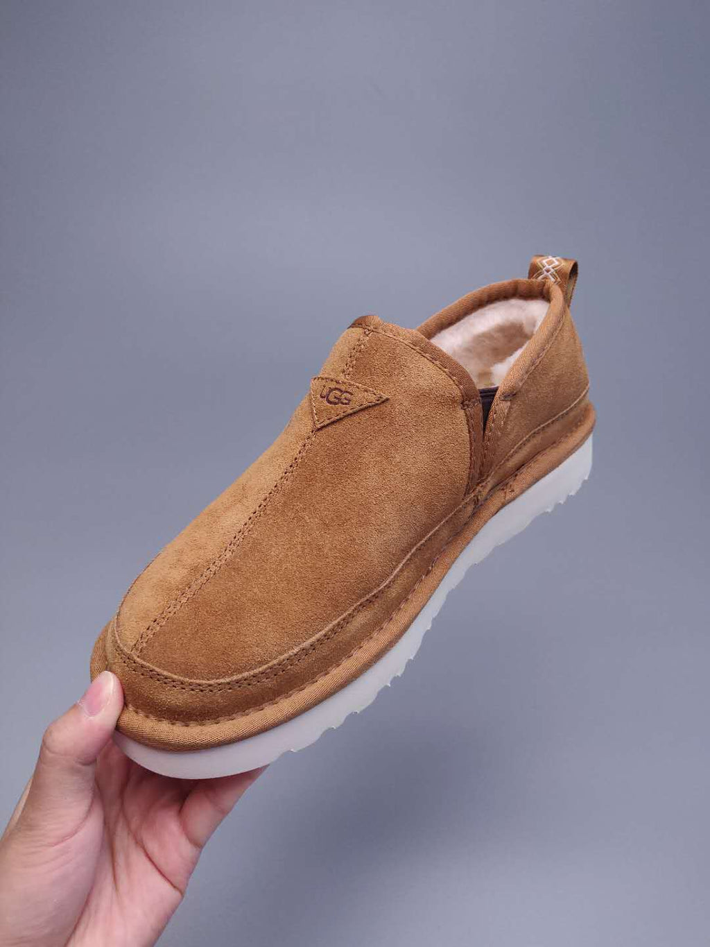 3455 Chestnut Men's Slip-On Low-Top Shoes