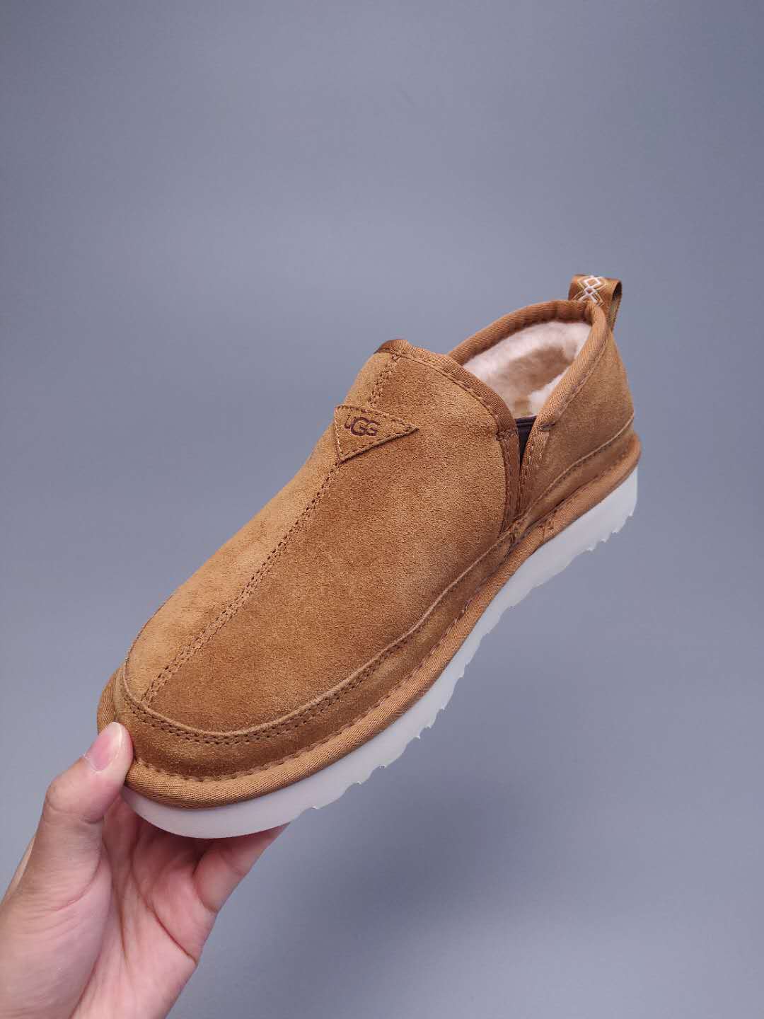 3455 Chestnut Men's Slip-On Low-Top Shoes