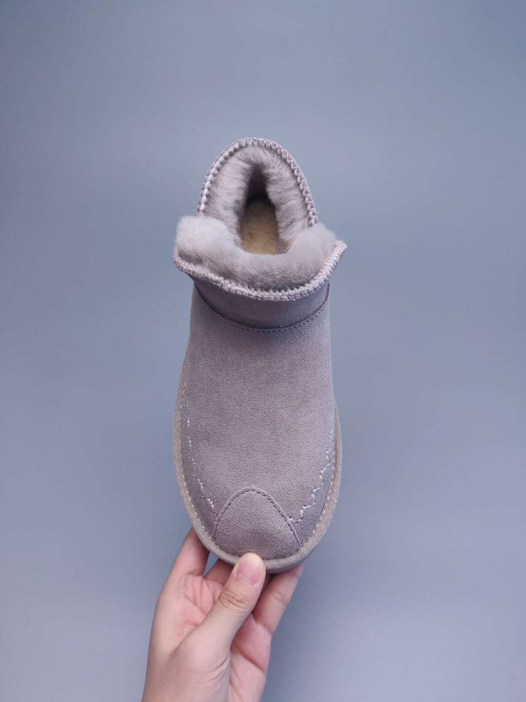 0888 Grey Ankle Boots