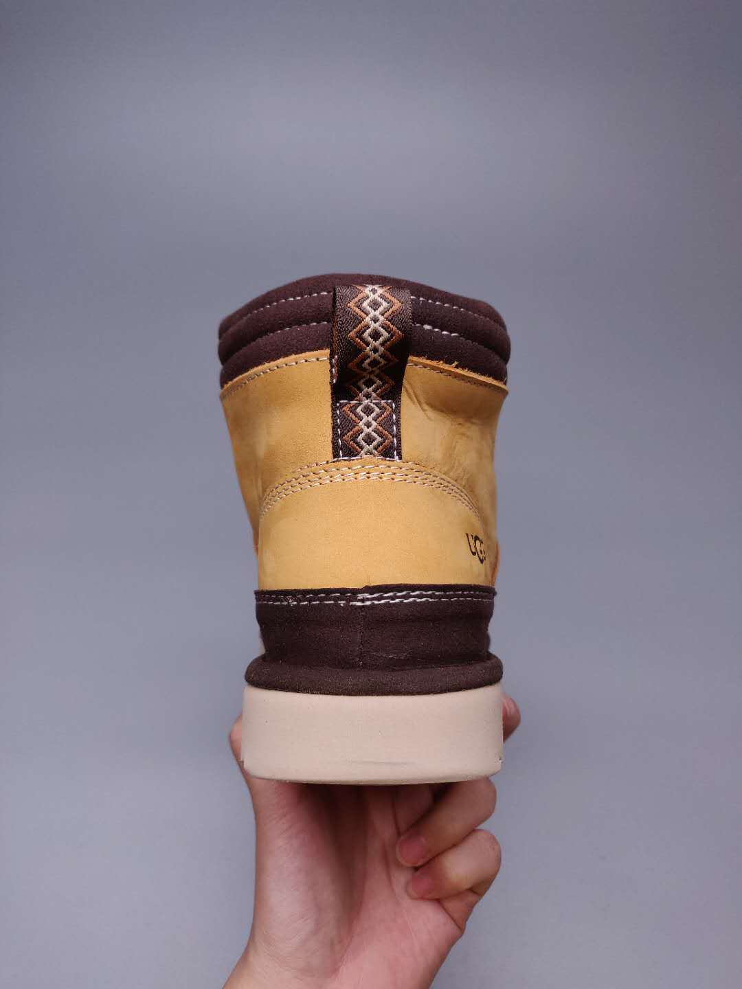 2991 Chestnut Men's Lace-Up Casual Shoes