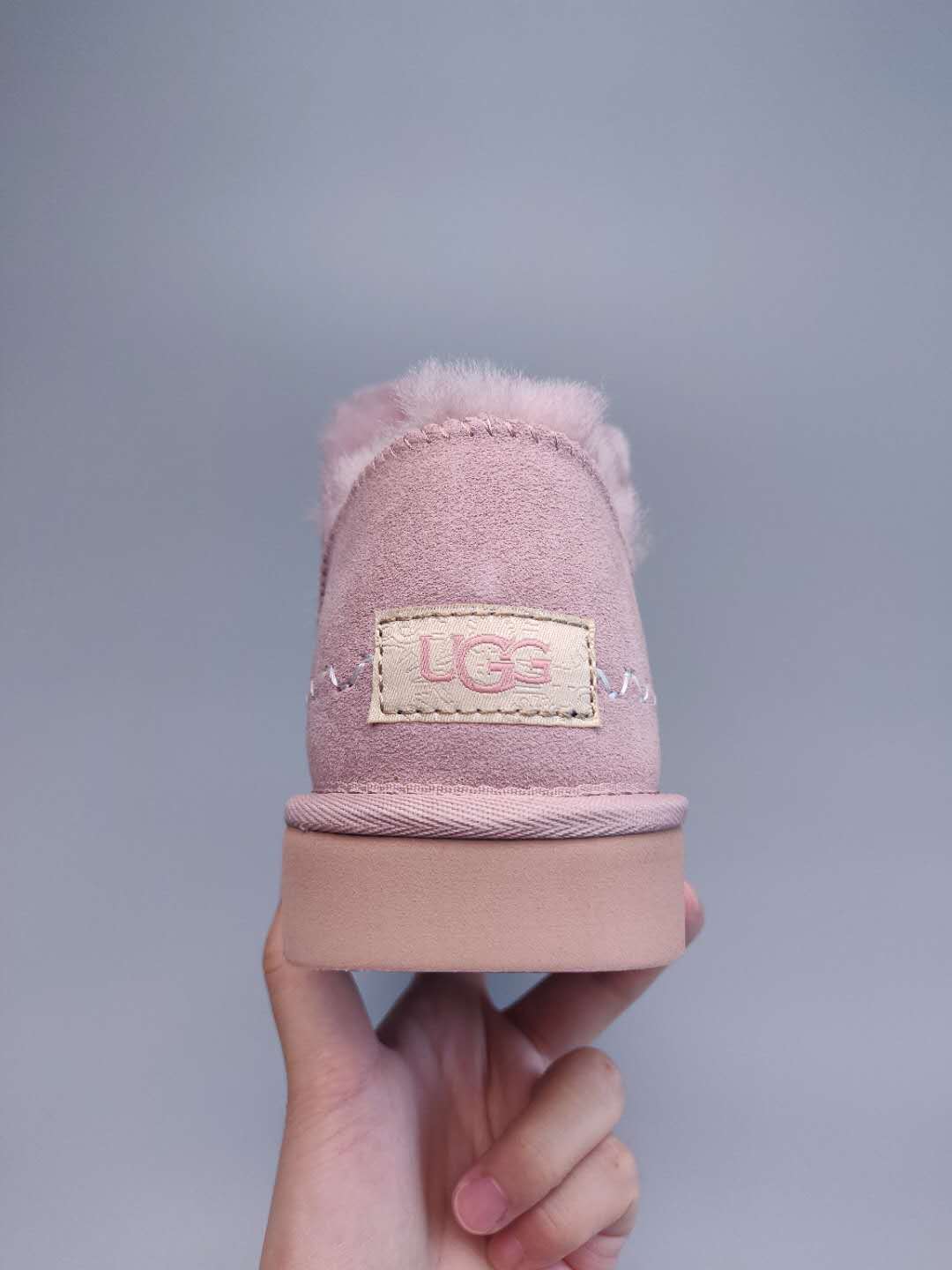 0888 Muted Pink Ankle Boots