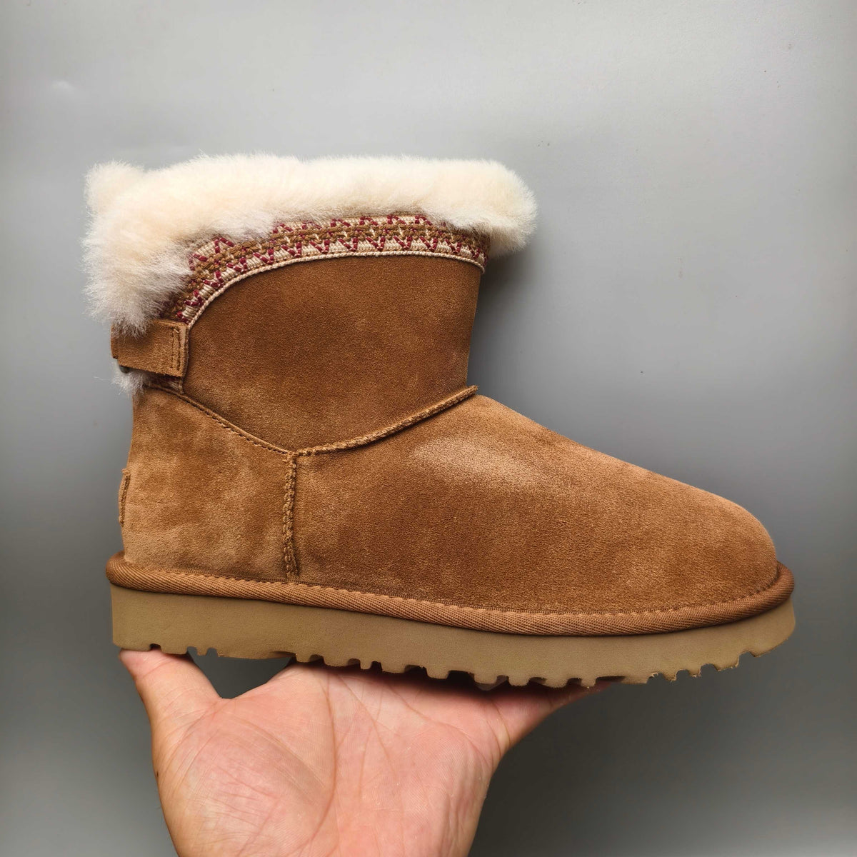 4517 Chestnut Boho-Inspired Slingback Shoes