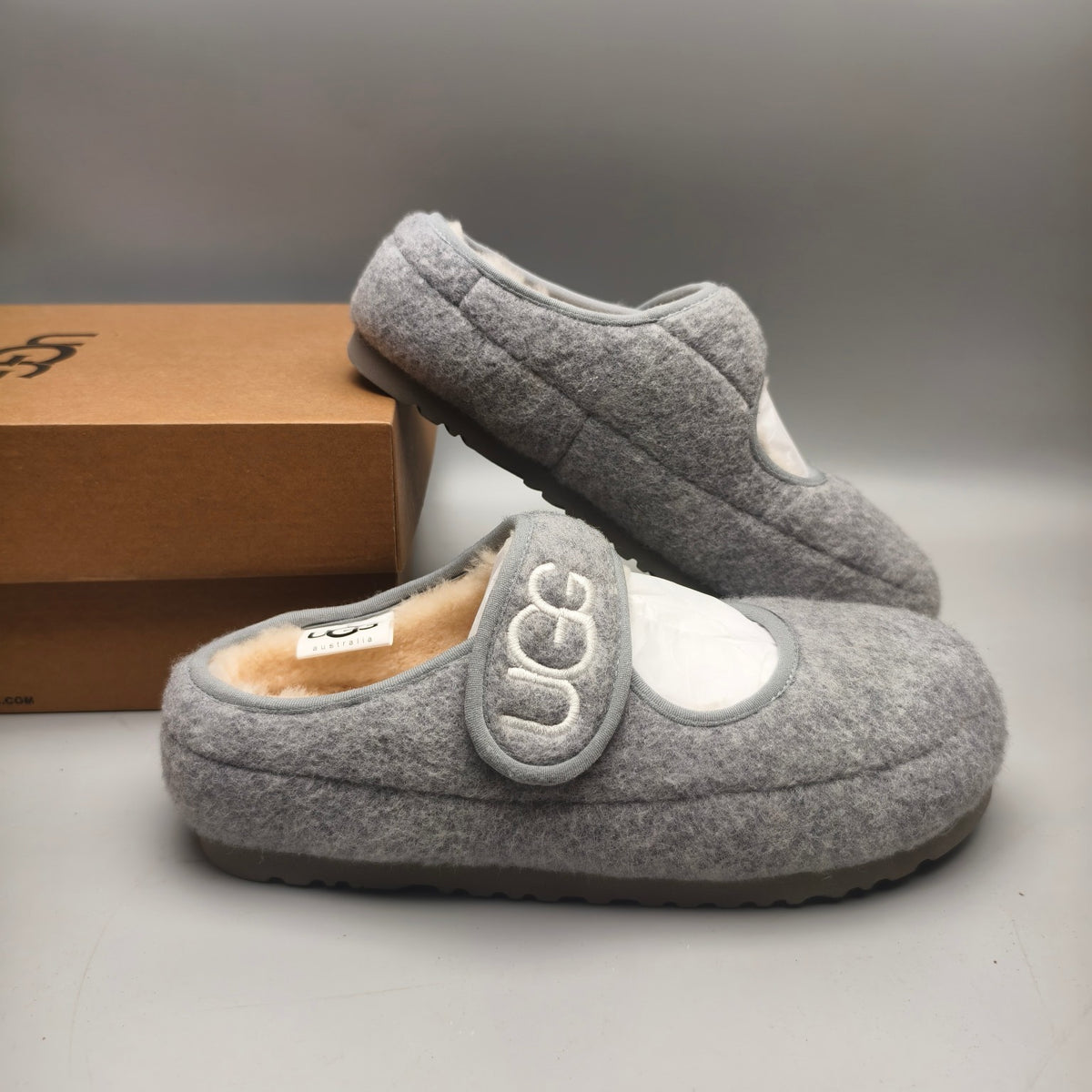 5097 Grey Ultra-Light Mary Jane Casual Shoes