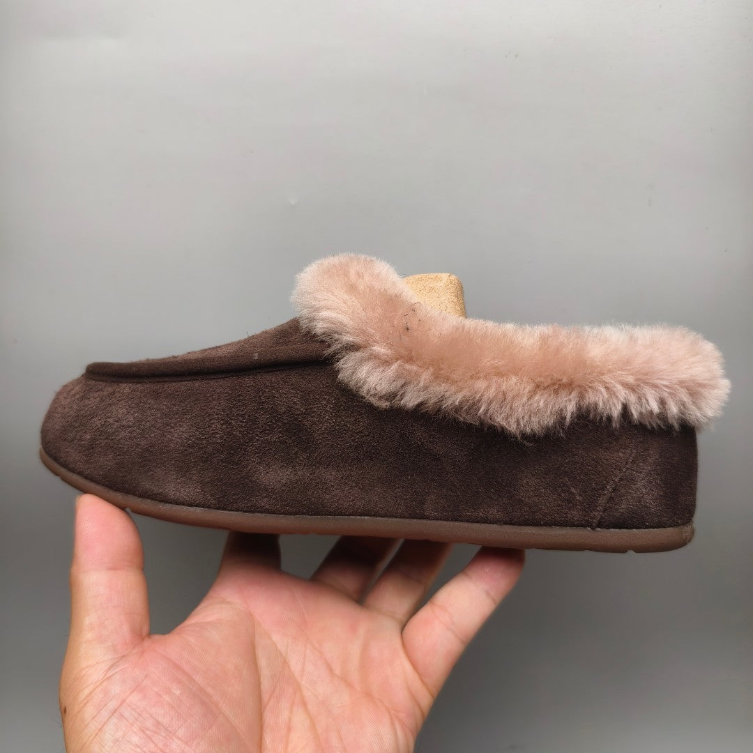 1391 Chocolate Brown Slip-On House Shoes