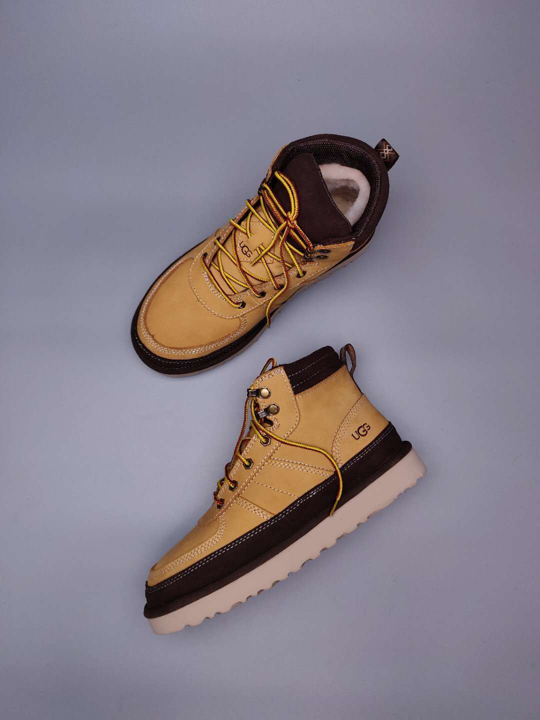 2991 Chestnut Men's Lace-Up Casual Shoes